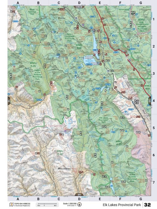 Kootenay Rockies BC Mapbook