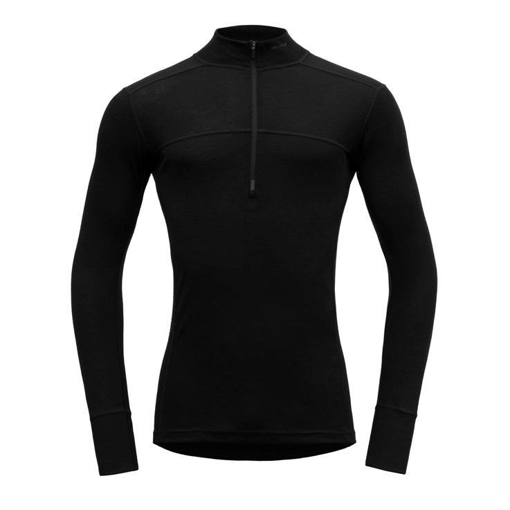 LAUPAREN MERINO 190 ZIP NECK