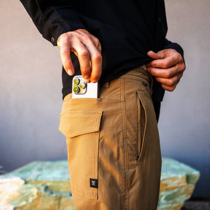 Men's Layover Pro Traveller Pant - Dark Khaki