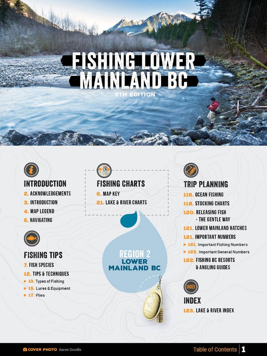 Lower Mainland BC Fishing Mapbook