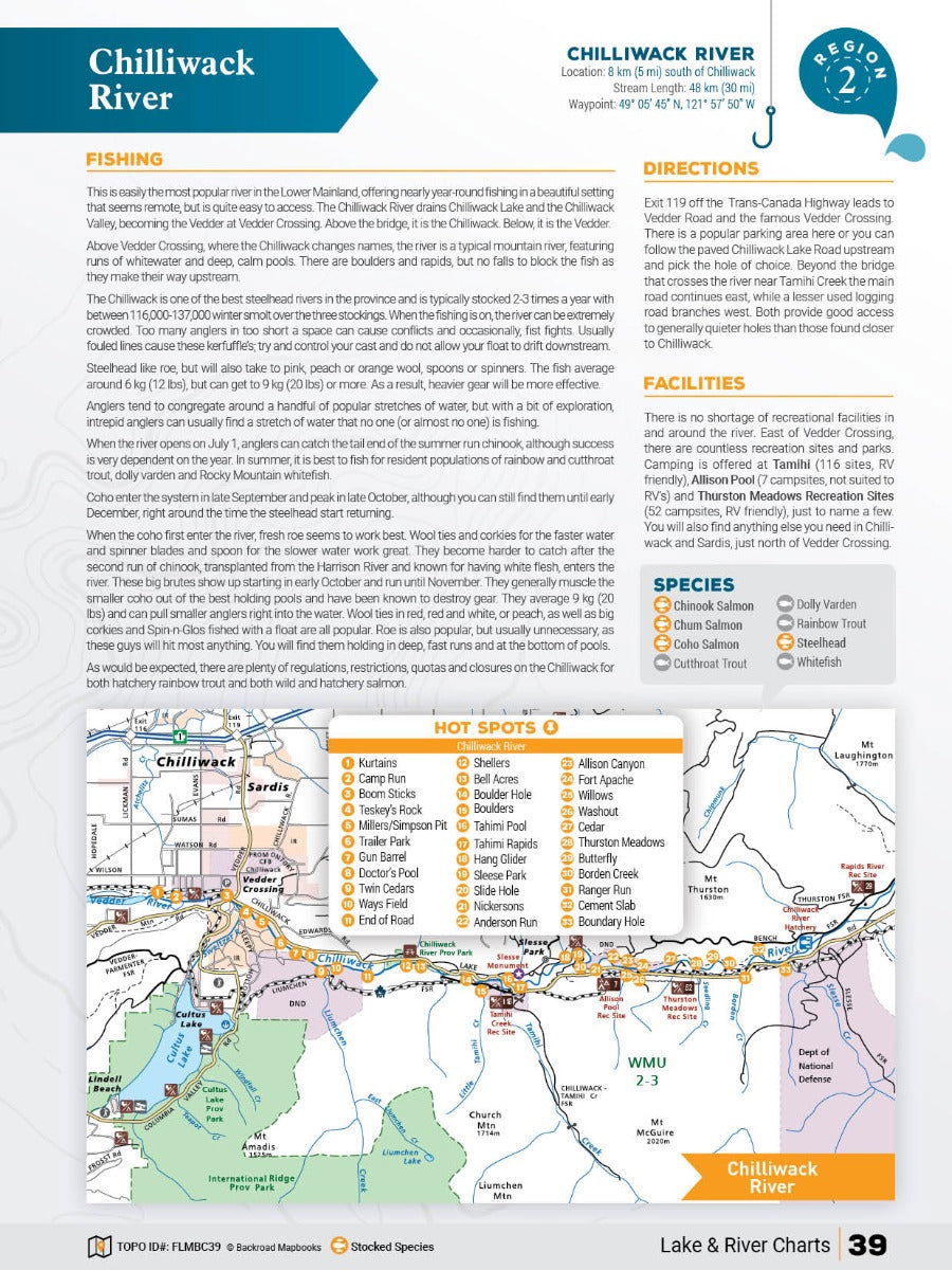 Lower Mainland BC Fishing Mapbook