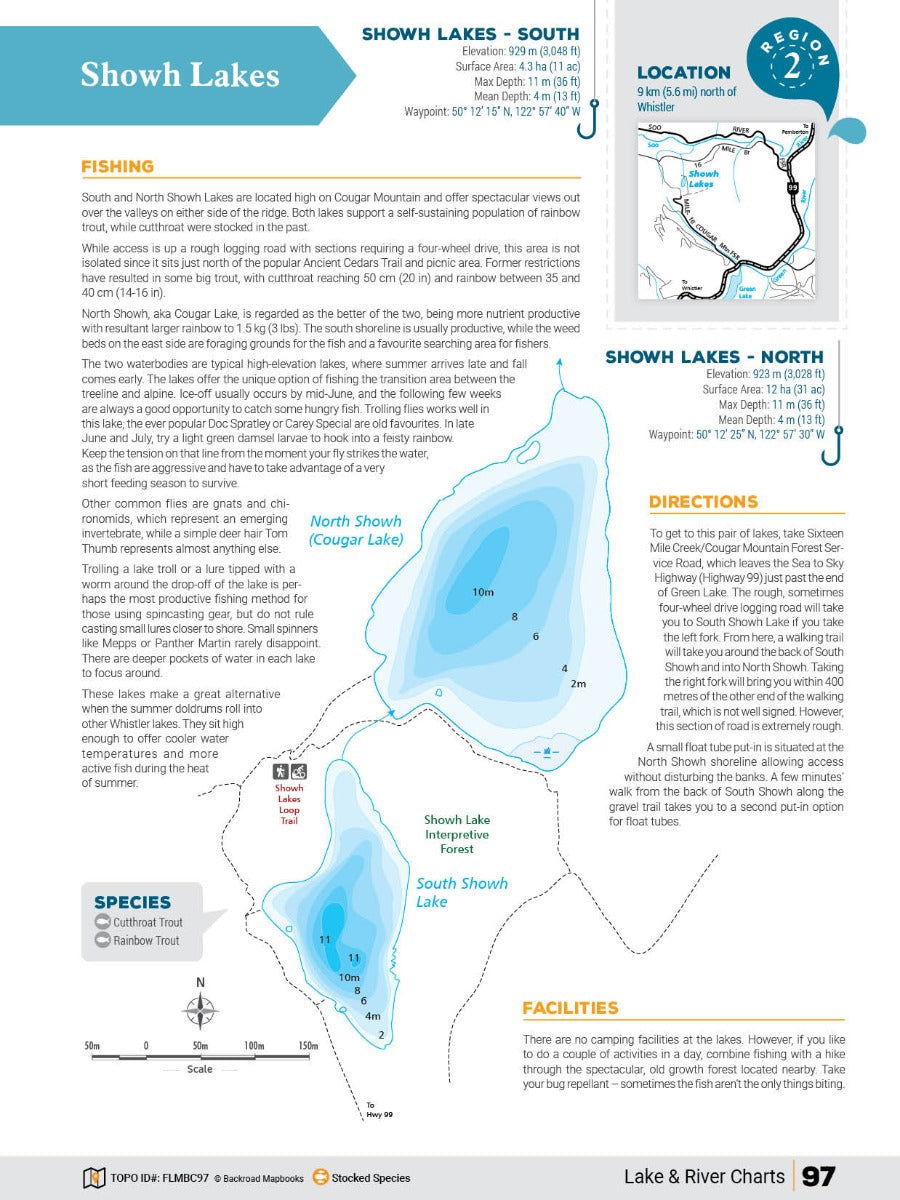 Lower Mainland BC Fishing Mapbook