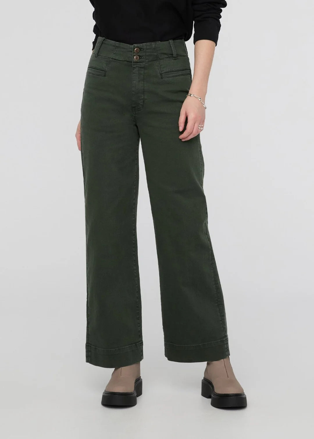 LuxTwill High Rise Trouser W's