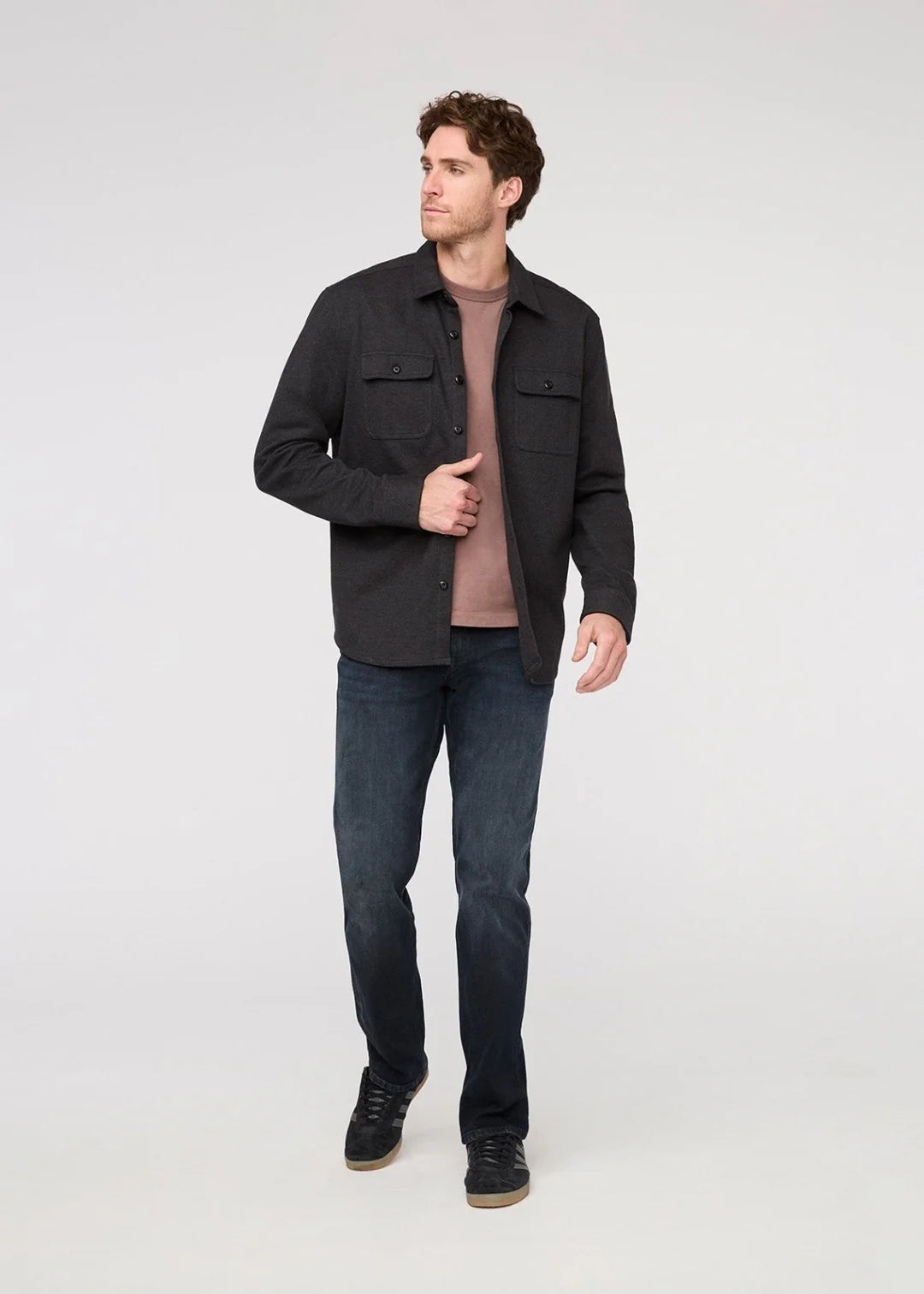 Performance Flannel Button Down