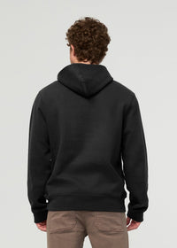 DUER Men's DuraSoft Fleece Motion Hoodie - Black back