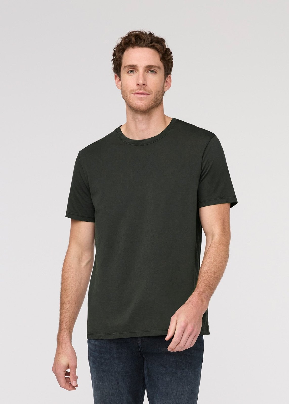 Men's PurePima Only Tee - Evergreen