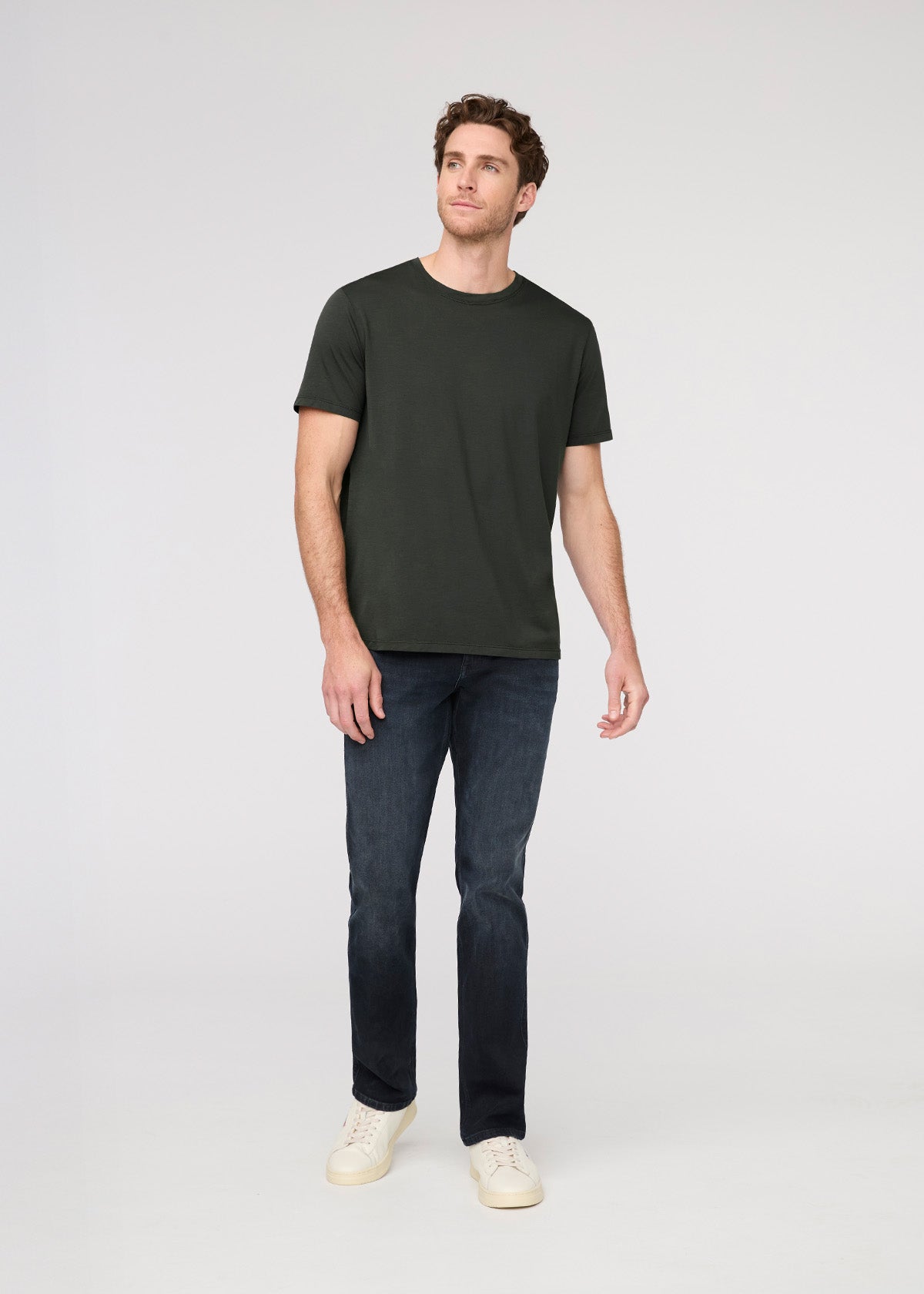 Men's PurePima Only Tee - Evergreen