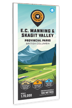 Load image into Gallery viewer, EC Manning &amp; Skagit Valley Provincial Parks BC Map
