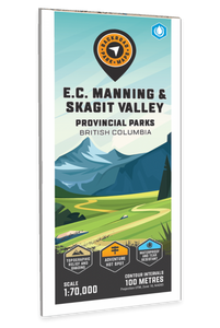 EC Manning & Skagit Valley Provincial Parks BC Map