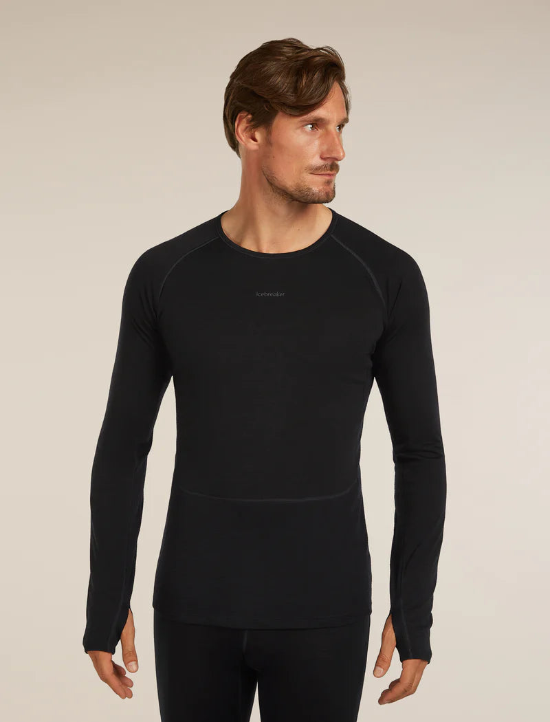 Men's Merino 200 ZoneKnit™ Long Sleeve Crewe Thermal Top