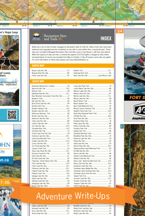 Northeastern BC Map