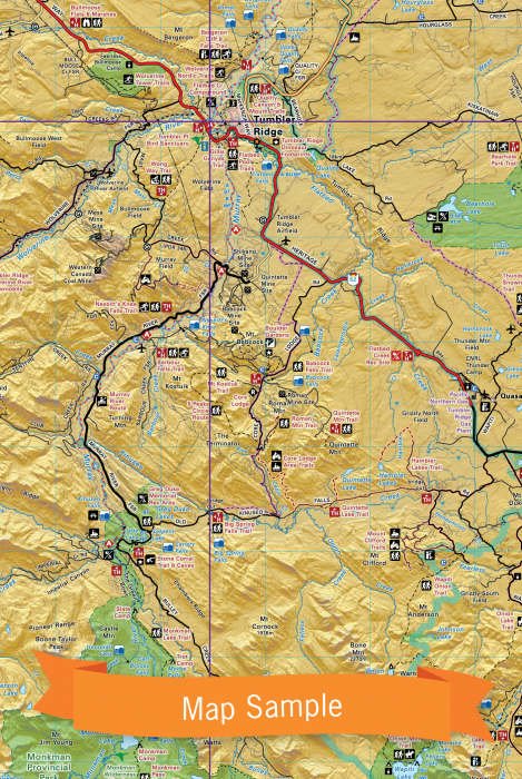 Northeastern BC Map