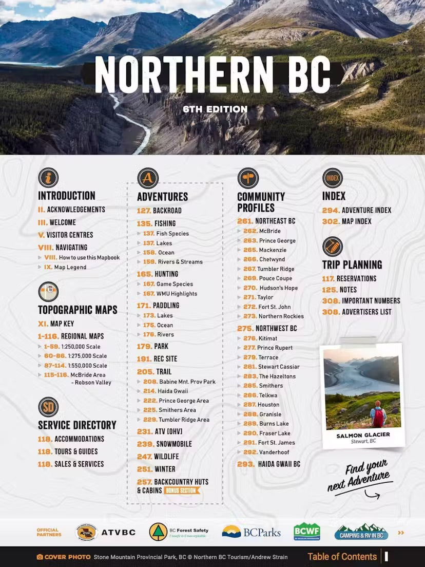 Northern BC Mapbook