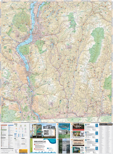 Okanagan Valley & Shuswap BC - Recreation Map 3rd Edition