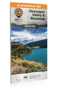 Okanagan Valley & Shuswap BC Map