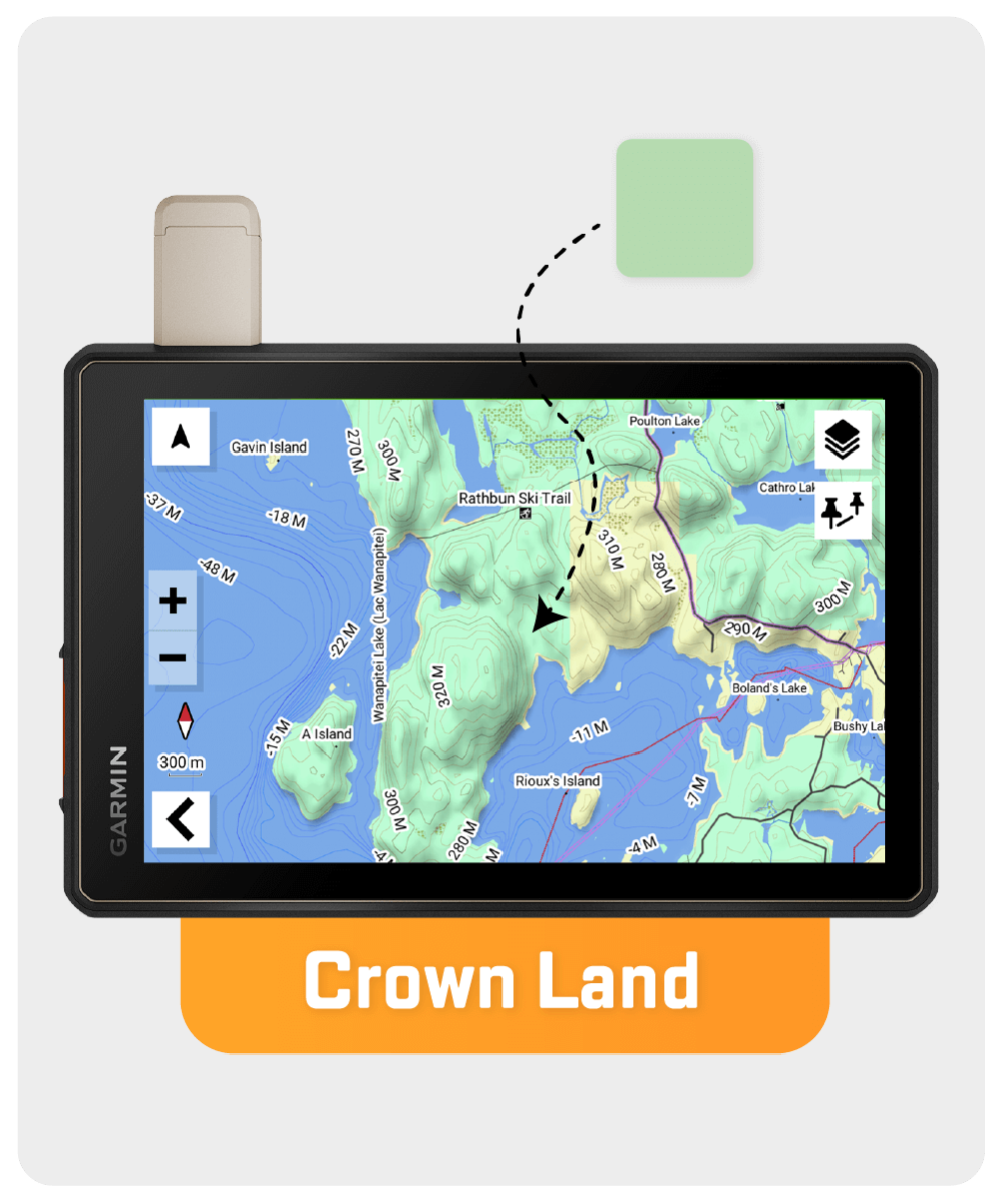 Ontario & Manitoba GPS Maps