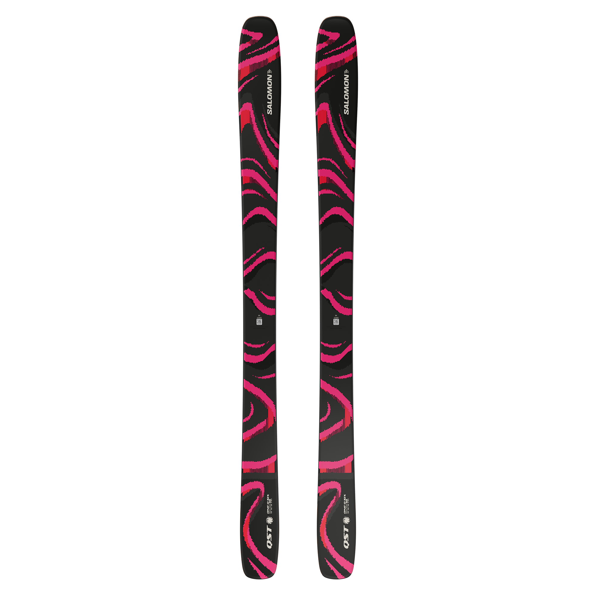 Salomon QST 106, Black/Pink (base)