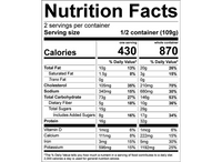 Good To-Go Pad Thai Nutrition Facts