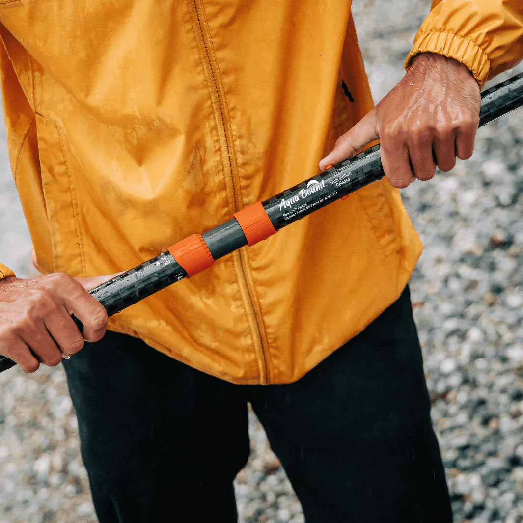 Whiskey Carbon 4-Piece Posi-Lok Straight Shaft Kayak Paddle