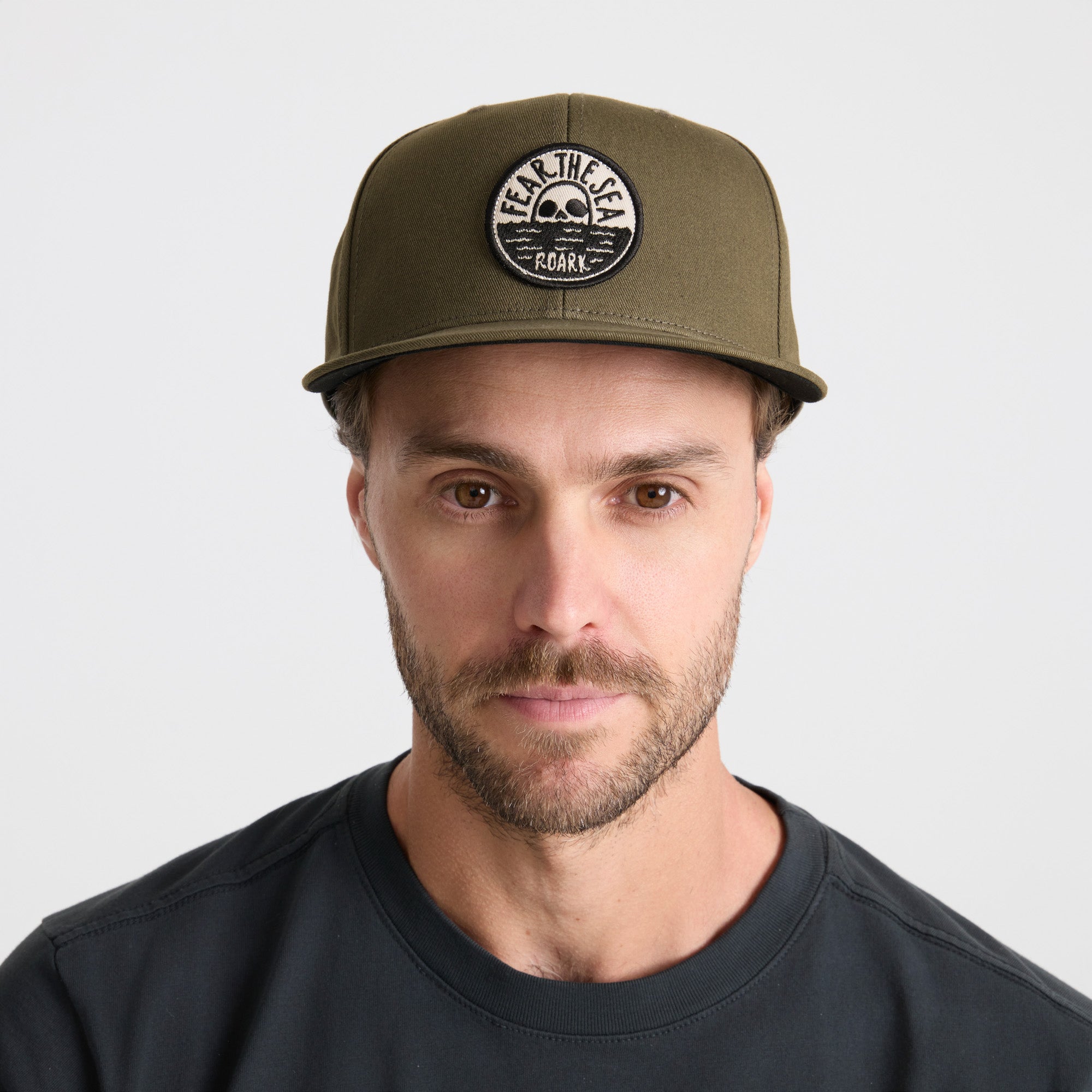 Fear the Sea Snapback - Military