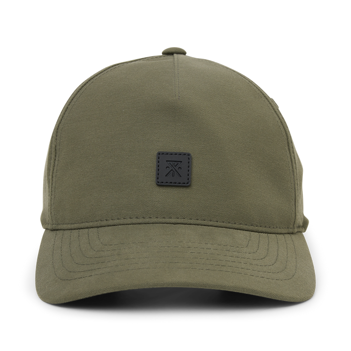 Roark Layover Strapback Hat - Military