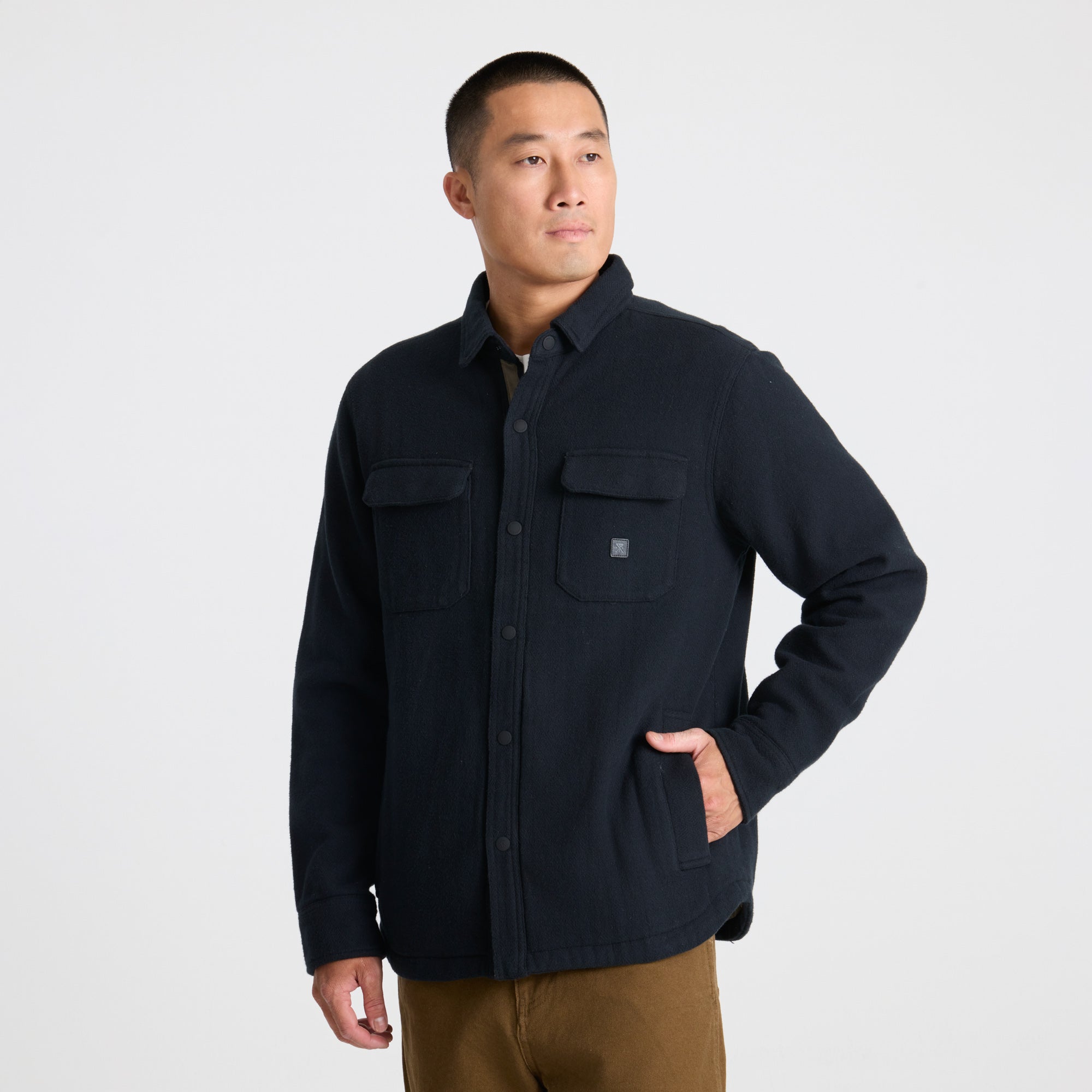 Men's Backwoods Overshirt - Black 2