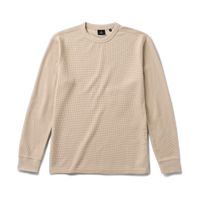 Roark Men's Well Worn Thermal Long Sleeve Tee - Fossil