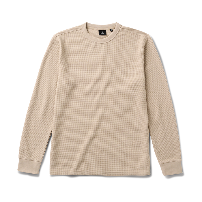 Roark Men's Well Worn Thermal Long Sleeve Tee - Fossil