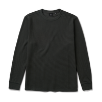 Roark Men's Well Worn Thermal Long Sleeve Tee - Onyx