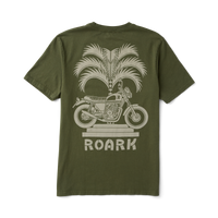 Men’s Moto Palm T-Shirt - Military