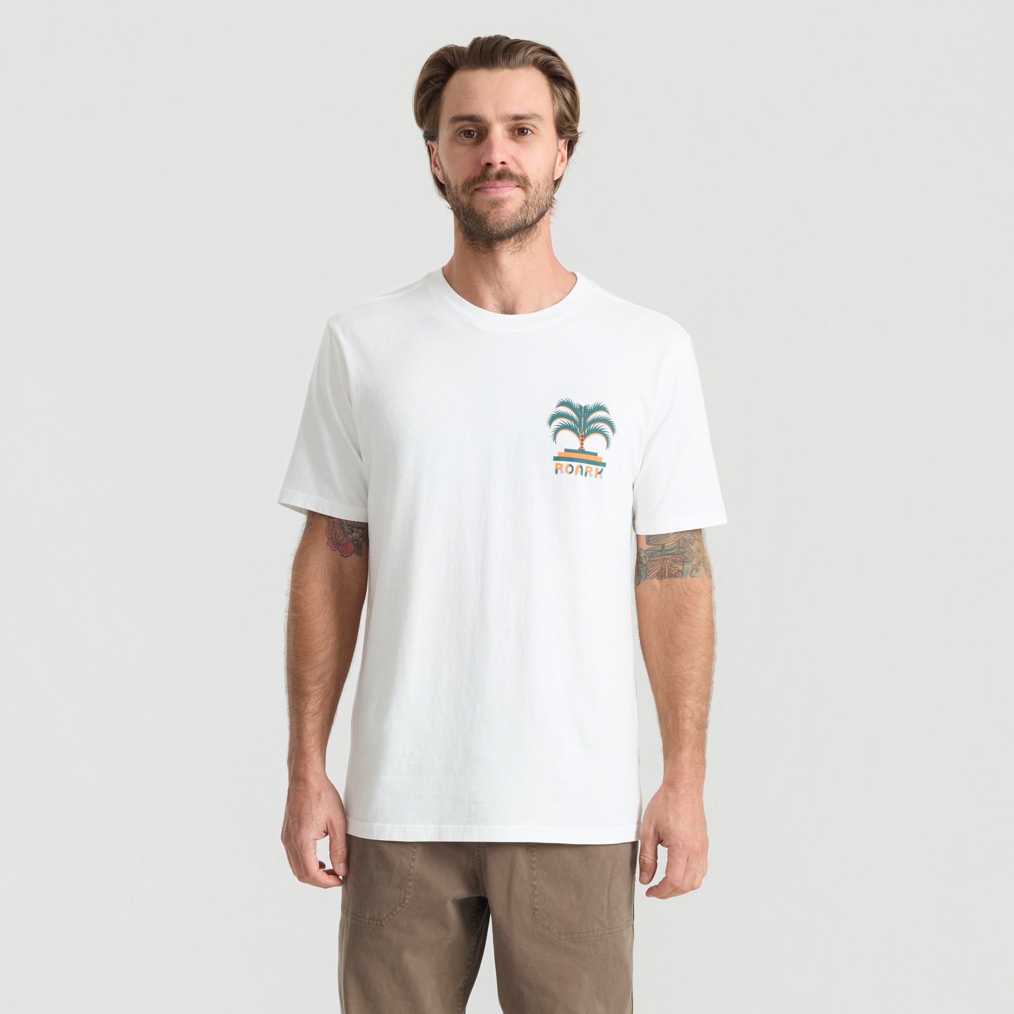 Men’s Moto Palm T-Shirt - Off White