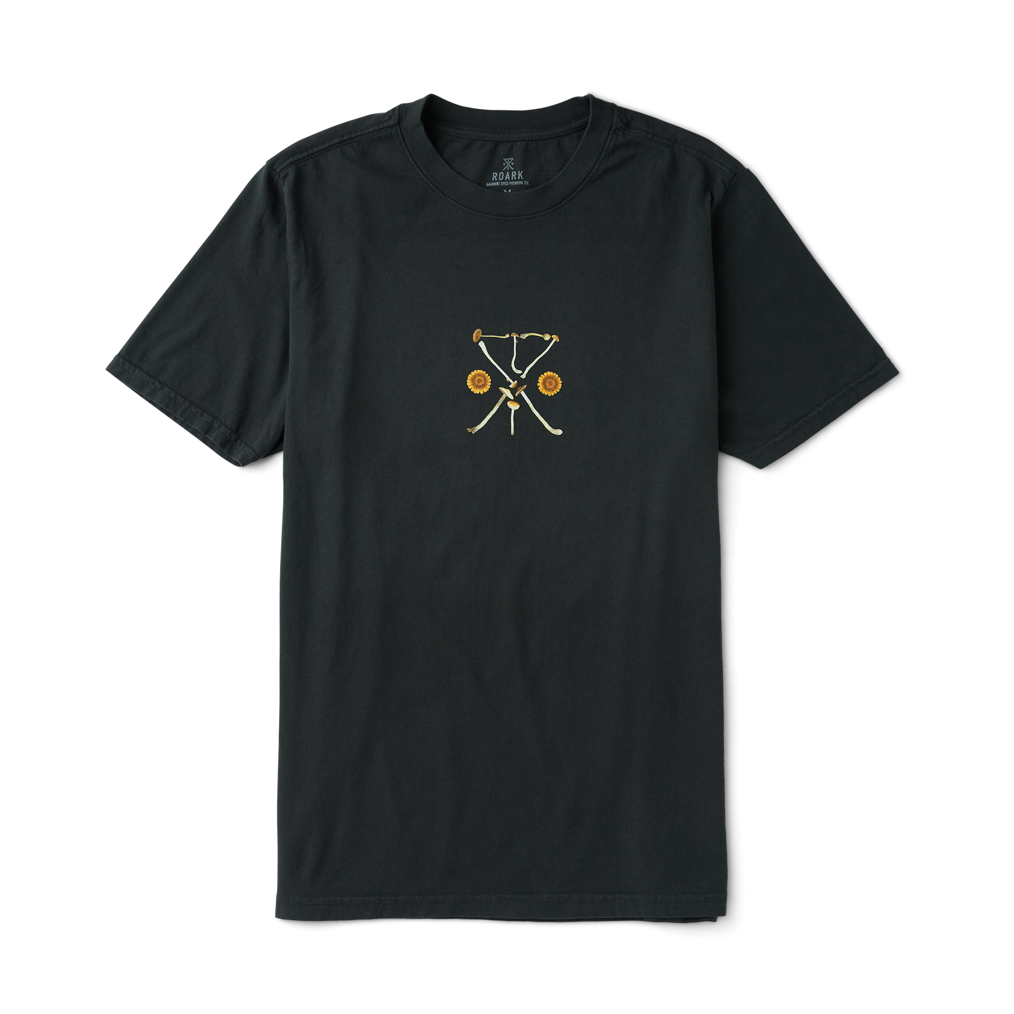 Men’s Yin Yang Forage T-Shirt - Washed Black