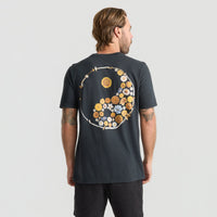 Men’s Yin Yang Forage T-Shirt - Washed Black