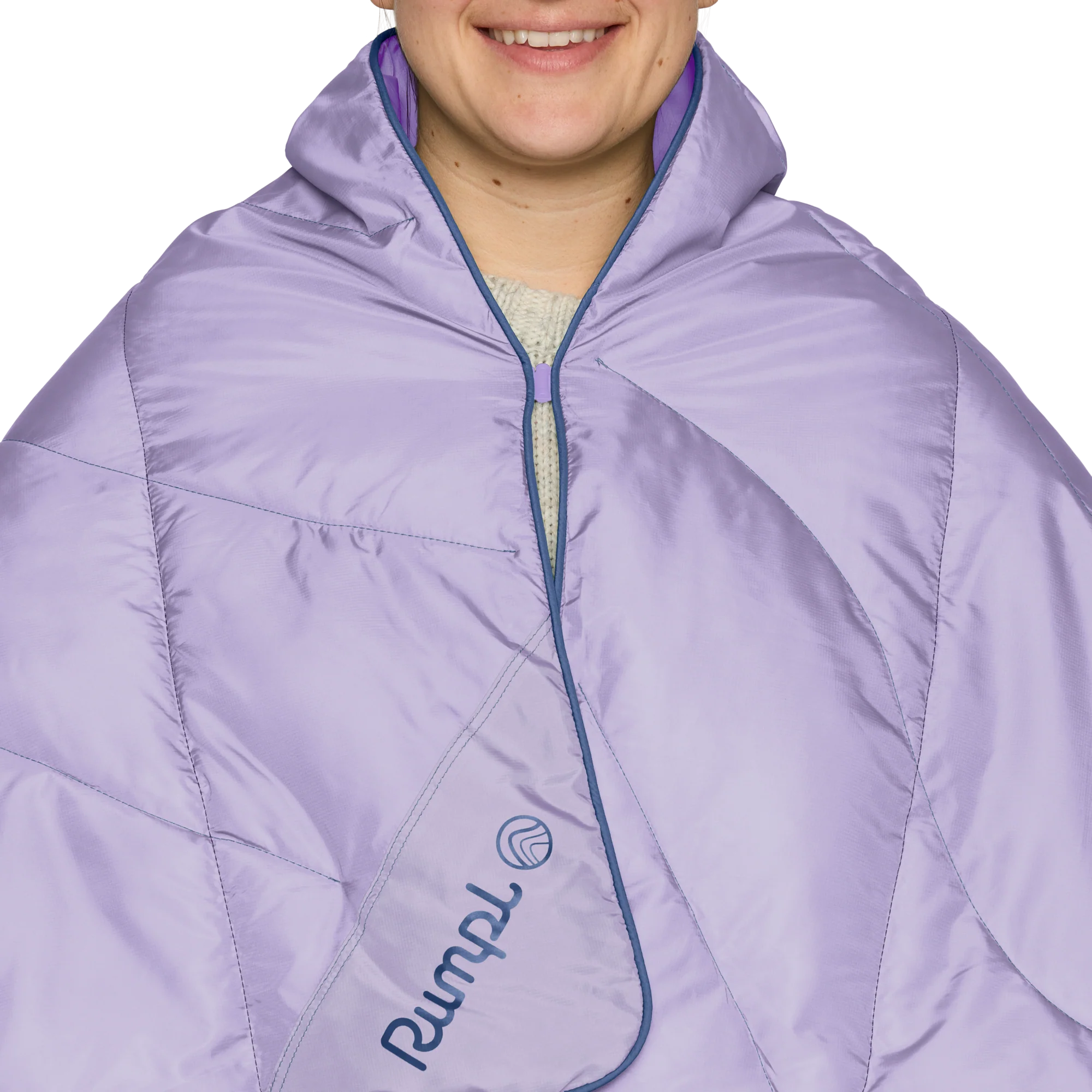 Travel Puffy Blanket - Lavender