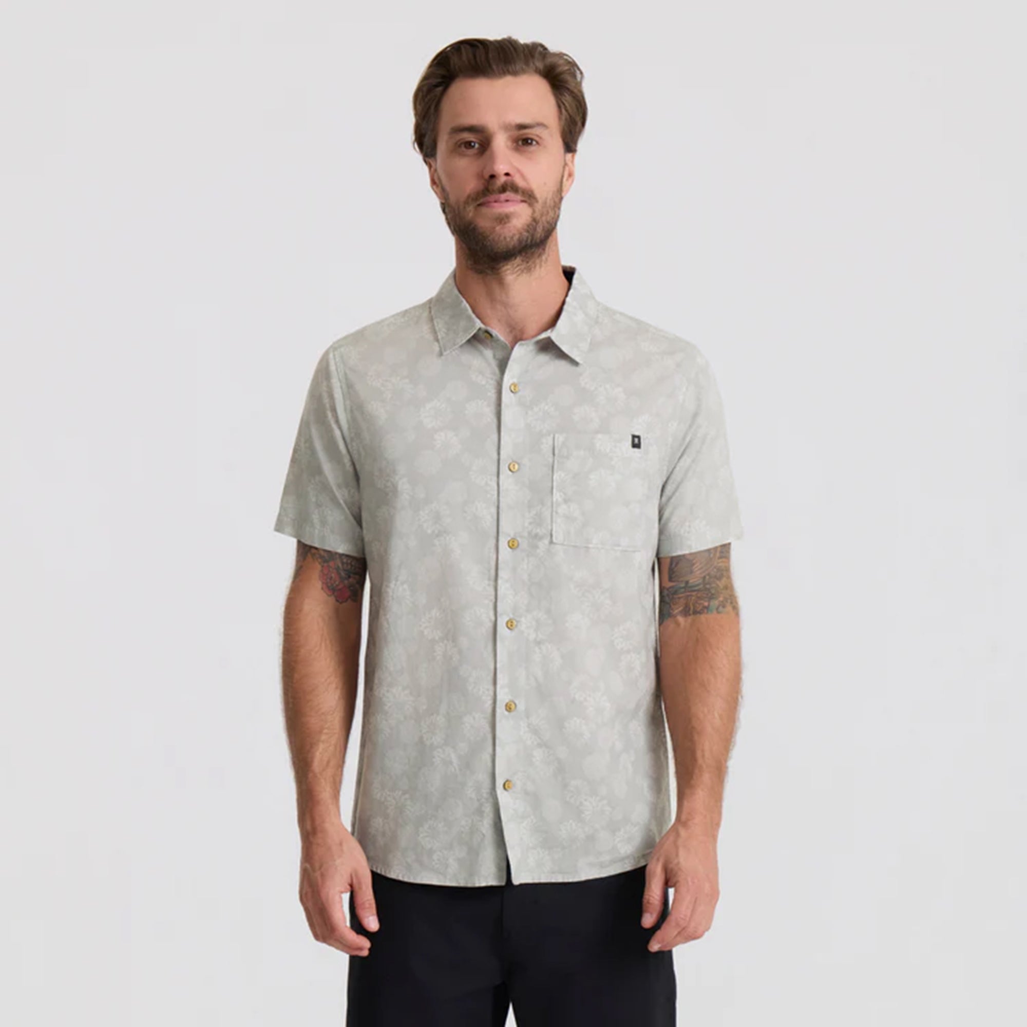 Men’s Woven Journey SS - Grey