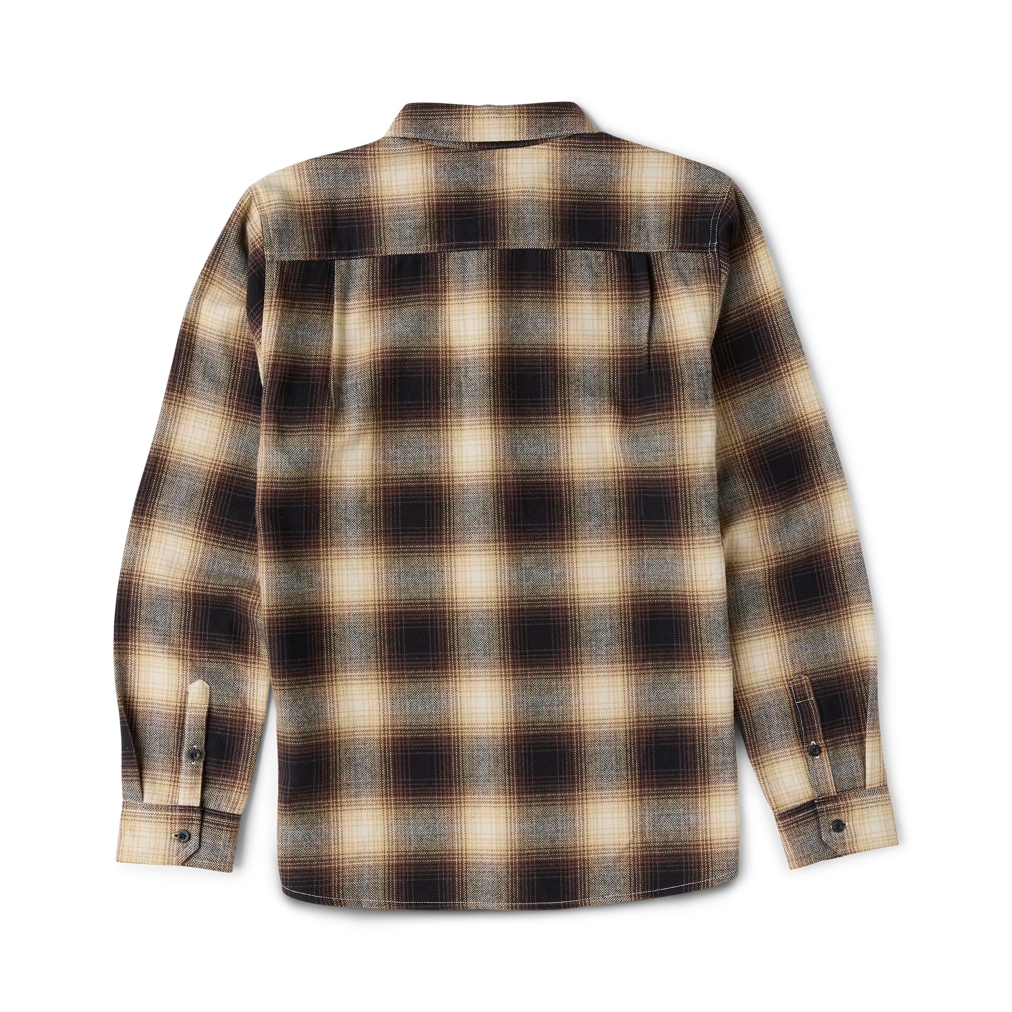 Men's Crossroads Organic Cotton Flannel - Faded Brown