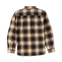 Men's Crossroads Organic Cotton Flannel - Faded Brown