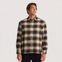 Men's Crossroads Organic Cotton Flannel - Faded Brown
