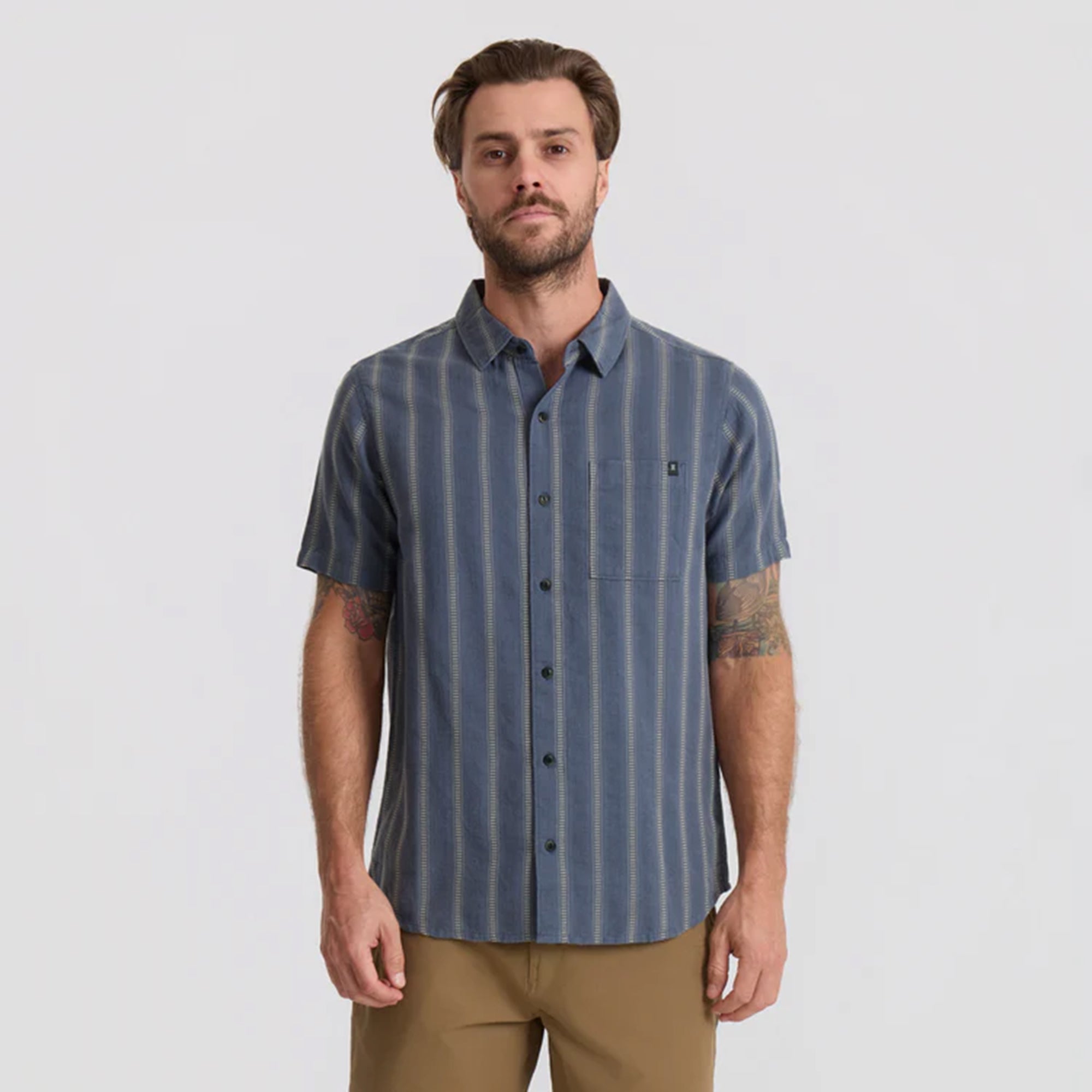 Men’s Woven Crosswinds SS - Neptune
