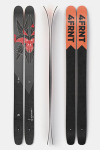 4FRNT Renegade ski graphic, top and base
