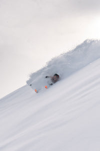 4FRNT Renegade ski in action