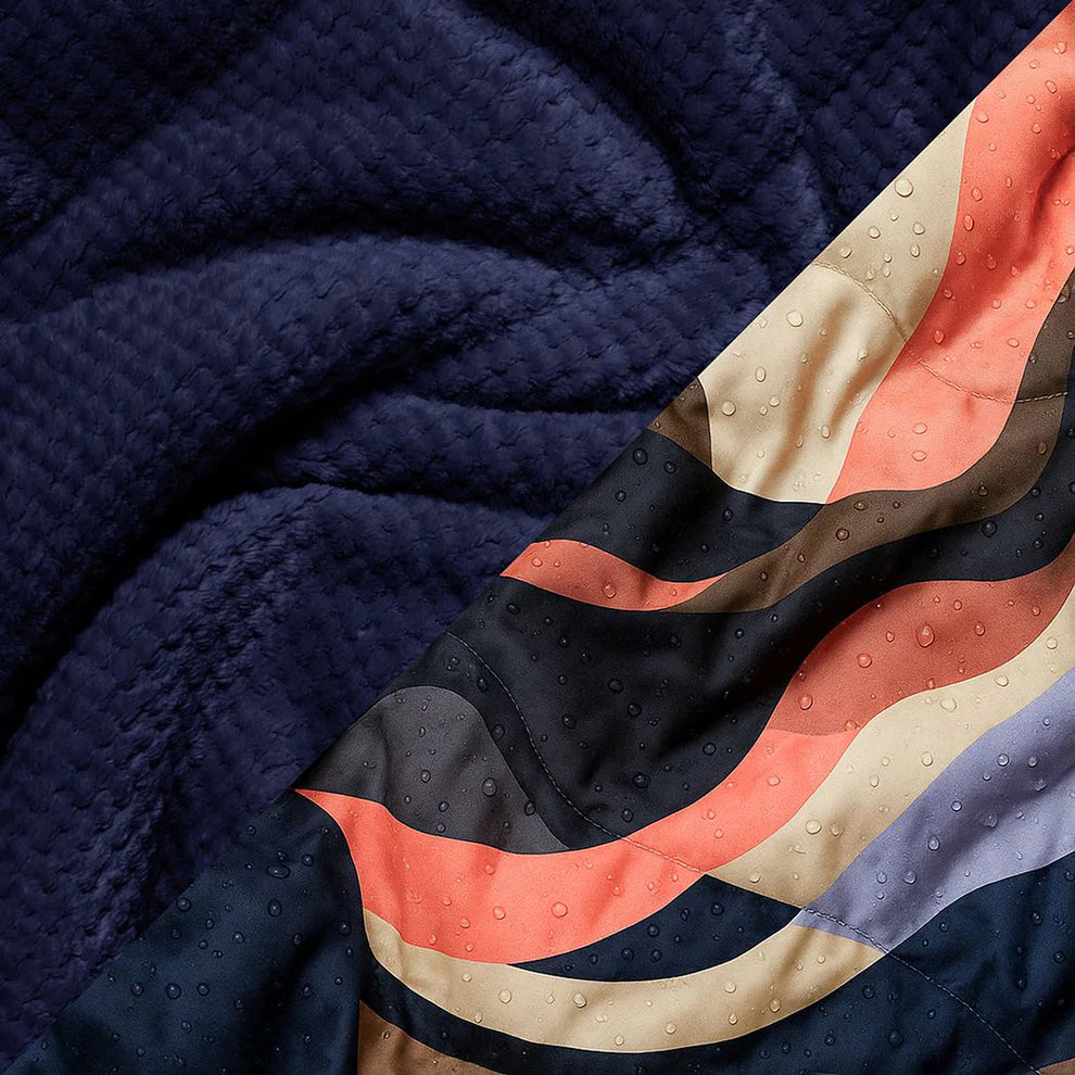 Fleece Puffy Blanket - Valley Dawn