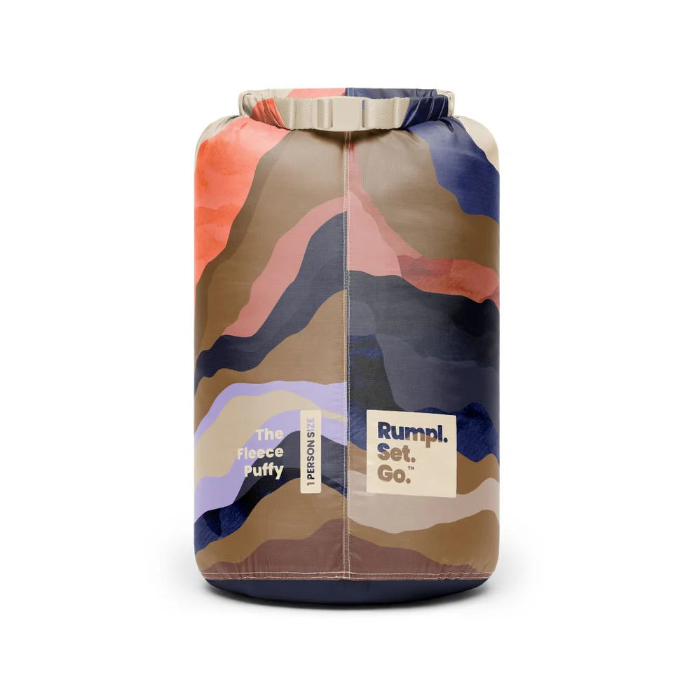 Fleece Puffy Blanket - Valley Dawn