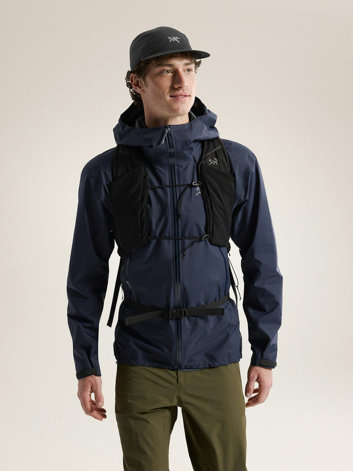 Arc'teryx Aerios 18 Backpack - Black, back