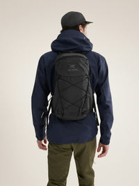 Arc'teryx Aerios 18 Backpack - Black, front