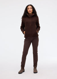 Fig Frost Hoodie Jacket - Cacao