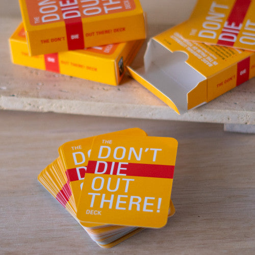 Don't Die Out There Playing Cards
