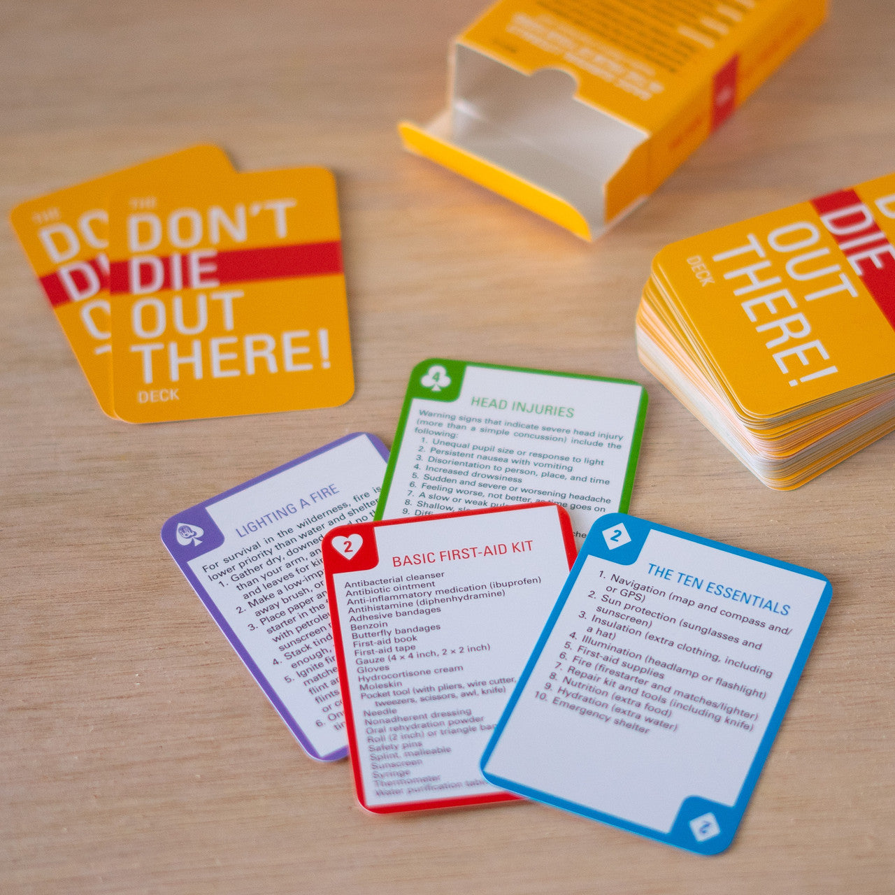 Don't Die Out There Playing Cards