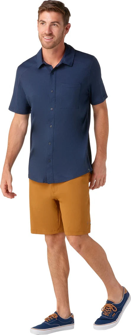 Men's Short Sleeve Button Down