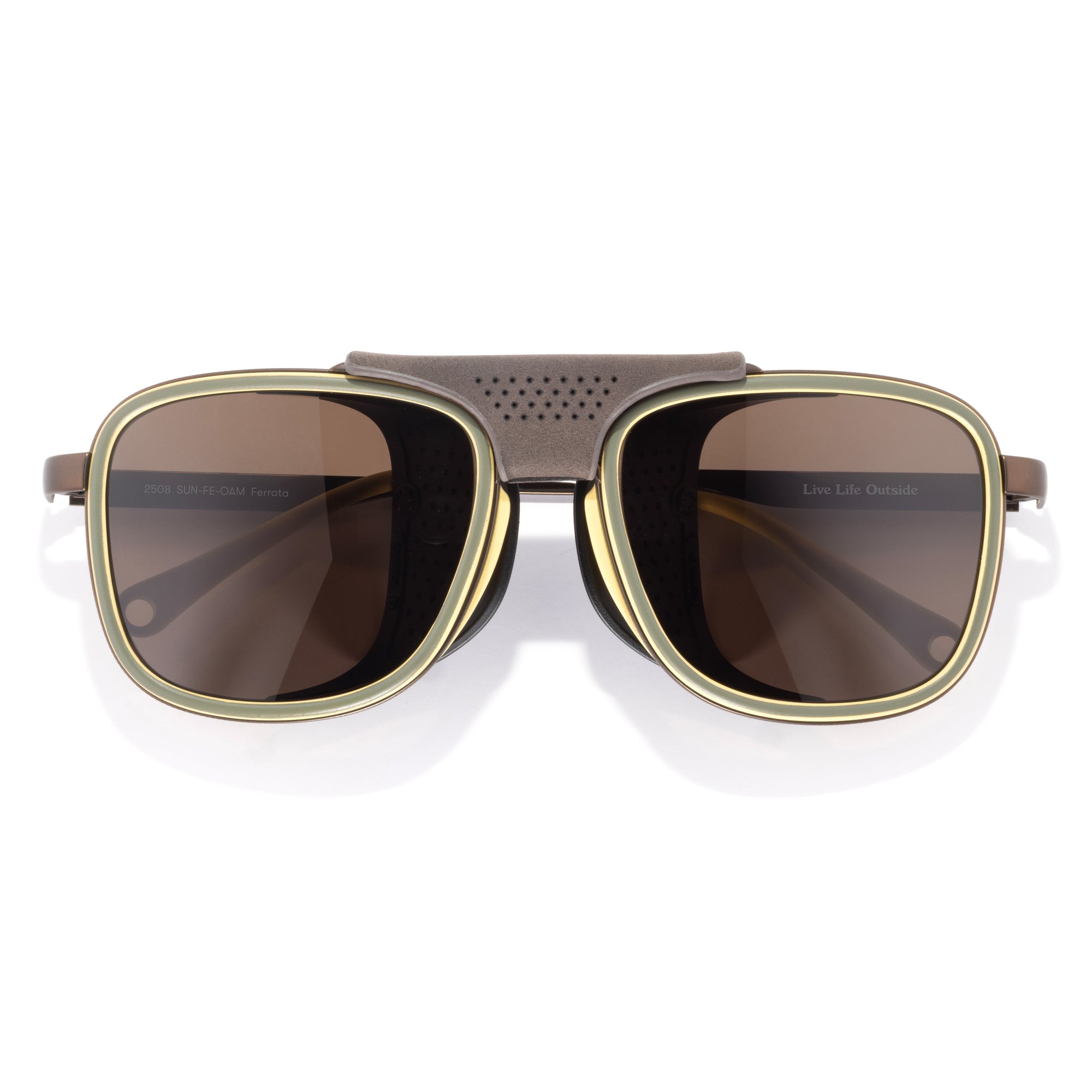 Sunski Ferrata - Olive Citrine Amber
